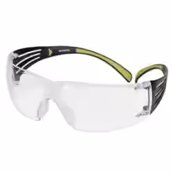 3M SF401AF SecureFit™ 400 Schutzbrille Bügelfarbe: schwarz/grün