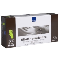 ABENA Sensitive Nitril Einweghandschuhe
