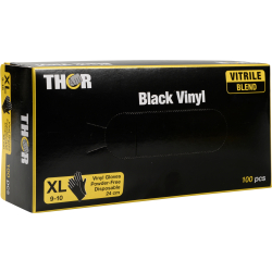 ABENA Thor Black Vinyl Einweghandschuhe