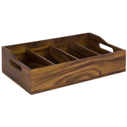 APS Besteckkasten Holz ACACIA 11952