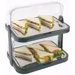 APS DOPPELDECKER Buffet-Vitrine 09204