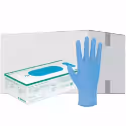 B. Braun Vasco Nitril sky blue Einmalhandschuhe