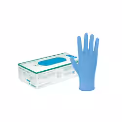 B. Braun Vasco Nitril sky-blue Einmalhandschuhe