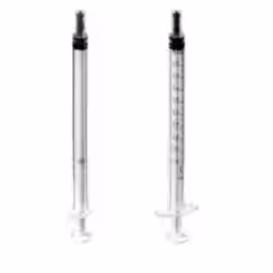 B.Braun transcoject Feindosierspritze 1 ml