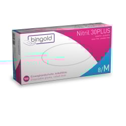 BINGOLD Nitril 30PLUS Einweghandschuh