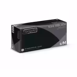 BINGOLD Nitril 35BLACK Einweghandschuhe