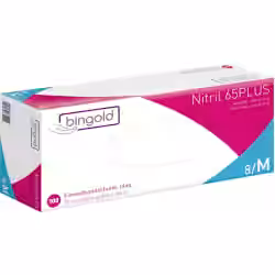 BINGOLD Nitril 65PLUS Einmalhandschuhe