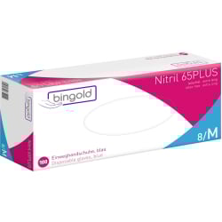 BINGOLD Nitril 65PLUS Einmalhandschuhe