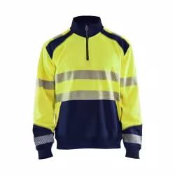BLAKLÄDER Warnschutz Zip-Sweatshirt 3556