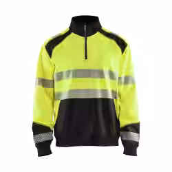 BLAKLÄDER Warnschutz Zip-Sweatshirt 3556