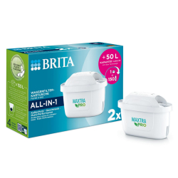 BRITA MAXTRA PRO All-in 1 Pack 2 Wasserfilterkartuschen 1 Packung = 2 Stück