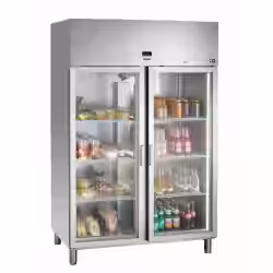 Bartscher Glastürenkühlschrank 1400 GN210 700601