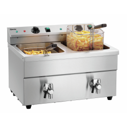 Bartscher Induktions-Fritteuse 2x8L Plus 165119