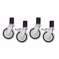 Bartscher Lenkrollen 4A Set