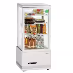 Bartscher Mini-Kühlvitrine 78L-WE/L 700878G