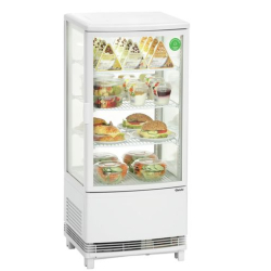 Bartscher Mini-Kühlvitrine 86L 700678G