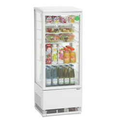 Bartscher Mini-Kühlvitrine 98L 700298G