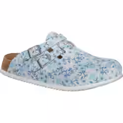 Birkenstock Professional Kay SL Clog Blooming Roses Blue