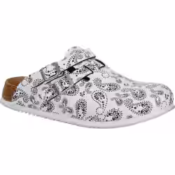 Birkenstock Professional Kay SL Clog Paisley Black&White