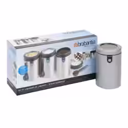 Brabantia Vorratsdose mit Fensterdeckel im Set 423703
