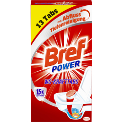 Bref Power WC-Krafttabs 325 g - Packung = 13 Tabs