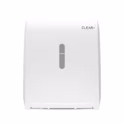 CWS Clear+ Handtuchrollenspender weiß