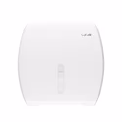 CWS Clear+ Jumbo Toilettenpapierspender weiß