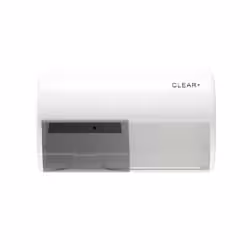 CWS Clear+ Toilettenpapierspender mit Sichtfenster