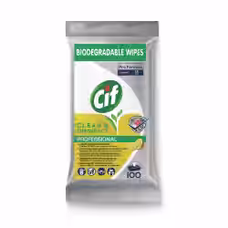 Cif Pro Formula Clean & Disinfect Desinfektionstücher 1 Packung = 100 Tücher