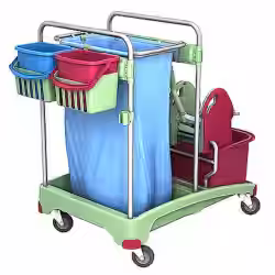 Cleankeeper Antibakterieller Gerätewagen I - 5 2 x 20