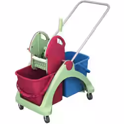 Cleankeeper Antibakterieller Nasswischwagen 2 1 antibakterielle Mopppresse