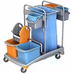 Cleankeeper Gerätewagen I - 7 2 x 20
