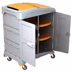Cleankeeper Hotelwagen I - 4 Maße: 80 x 120 x 148 cm
