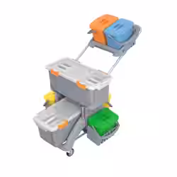 Cleankeeper Moppboxwagen TSMD-0010 inkl. Moppbehälter