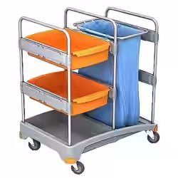 Cleankeeper Systemwagen I - 11 1 Abfallsack 120 l - blau