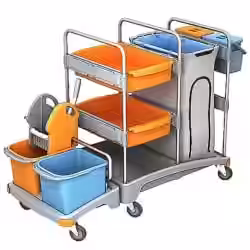 Cleankeeper Systemwagen I - 4 2 x 20 l