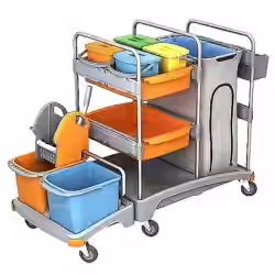 Cleankeeper Systemwagen I - 5 2 x 20 l