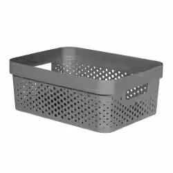 Curver INFINITY RECYCLING Box mit Lochmuster 11 L K245679KG43KK