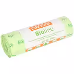 DEISS BIOLINE Bioabfallsäcke 20 Liter ecovio Biokunststoff 06069
