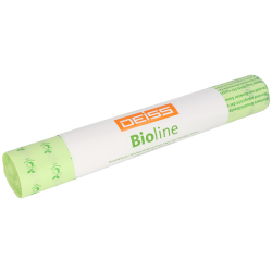 DEISS BIOLINE Bioabfallsäcke 240 Liter ecovio Biokunststoff 06072