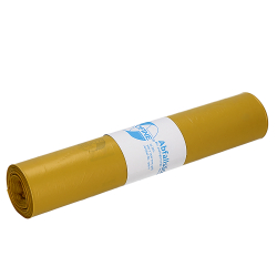 DEISS ECOFINE Abfallsack 120 Liter gelb