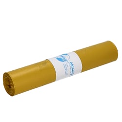 DEISS ECOFINE Abfallsack 120 Liter gelb