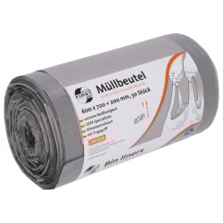 DEISS FIRST PLUS pcr Müllbeutel mit Tragegriff