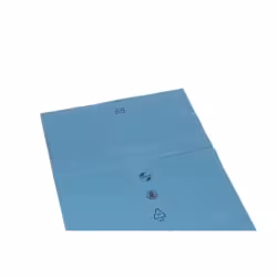 DEISS PREMIUM Abfallsack 180 Liter blau mit Seitenfalte