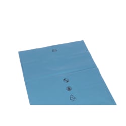 DEISS PREMIUM Abfallsack 180 Liter blau mit Seitenfalte