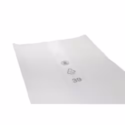 DEISS PREMIUM Abfallsack 240 Liter transparent Seitenfalte