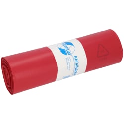 DEISS PREMIUM Abfallsack 70 Liter rot