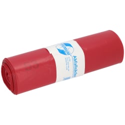 DEISS PREMIUM Abfallsack 70 Liter rot