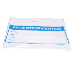 DEISS Patienteneigentum LDPE-Taschen 600 x 600 + 50 mm