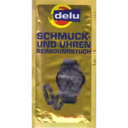 DELU Schmuck- und Uhren Reinigungstuch 1824.01